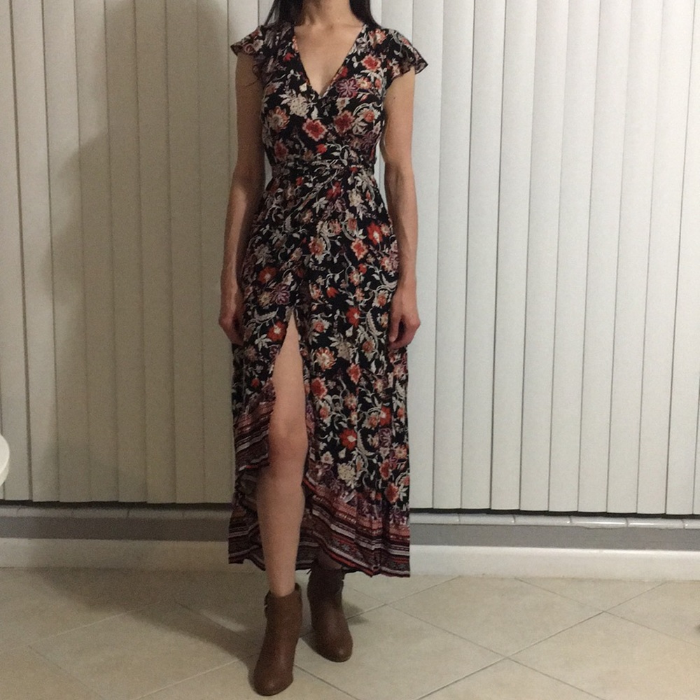 Band of Gypsies| Floral Maxi Dress